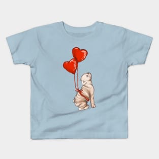 Cute little bulldog Kids T-Shirt